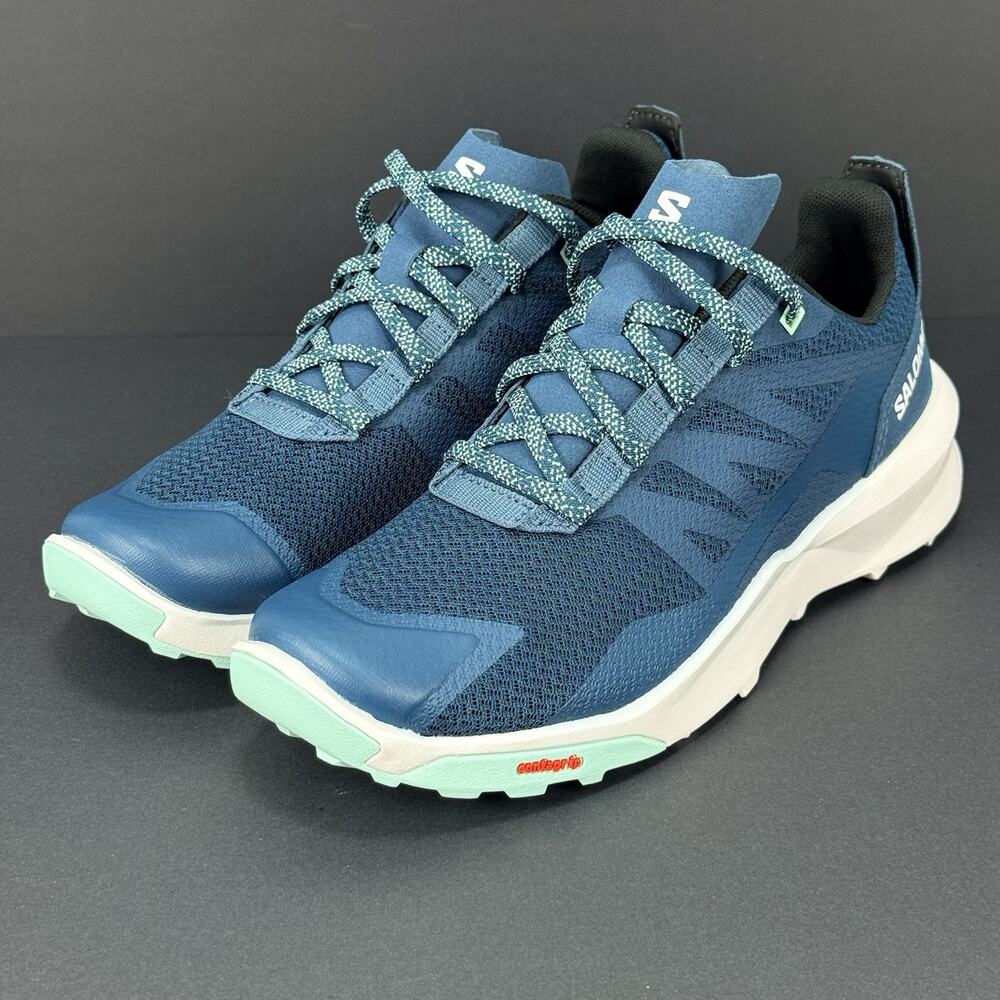 Salomon Patrol Trail Running Shoes Womens Size 8 Legion Blue Yucca